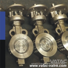 High Performance Stainless Steel CF8&Ss304 ANSI 150# Wafer Butterfly Valve